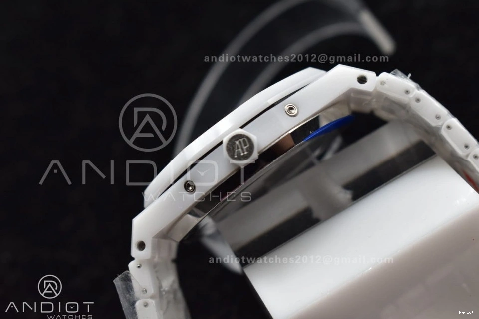 White Calendar Best Ceramic APSF Bracelet Edition 26579cb A5134 Oak Ceramic Perpetual on Royal 0425